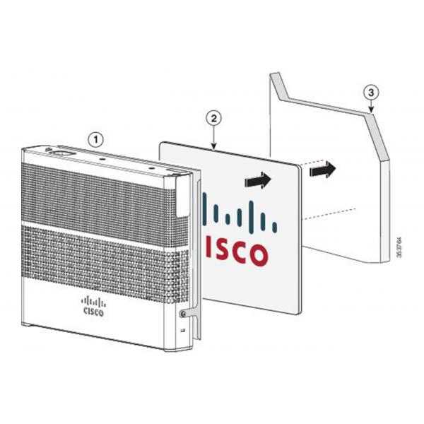 Cisco - Kit di montaggio per dispositivo di rete - per Catalyst 3560CX-8PC-S, 3560CX-8TC-S