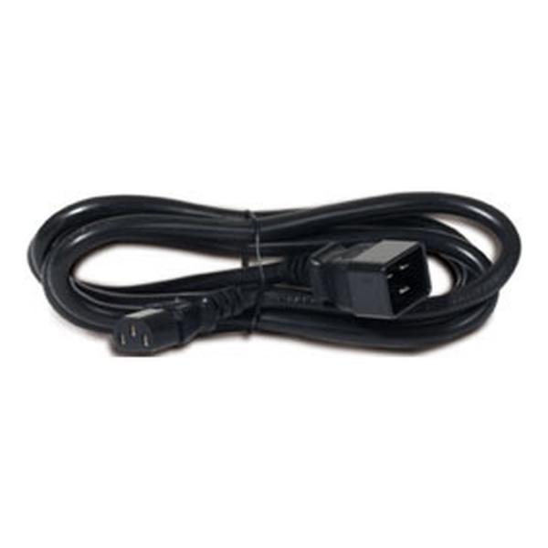 APC C13/C20 2m Nero Accoppiatore C20 Accoppiatore C13 (Power Cord, C13 to C20, 2.0m)