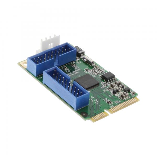 InLine Scheda Mini-PCIe 2.0, 4x USB 3.0