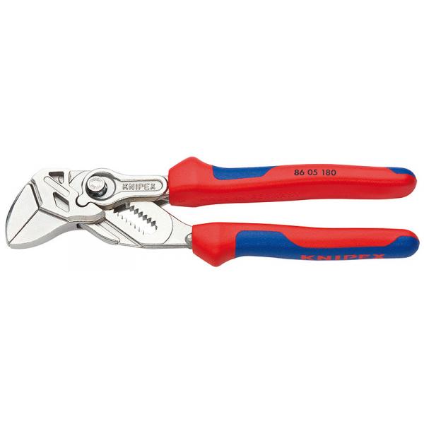 KNIPEX Plier wrenches chrome 180 mm