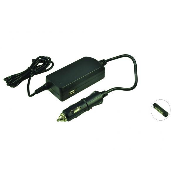 2-Power CCC0741G adattatore e invertitore 45 W Auto Nero (DC Car Adapter 12V 3.6A 45W + 2.1A USB)