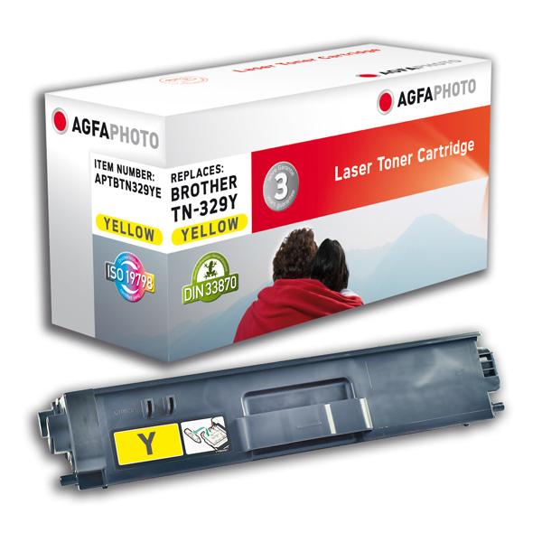 AgfaPhoto APTBTN329YE cartuccia toner Giallo 1 pezzo(i)