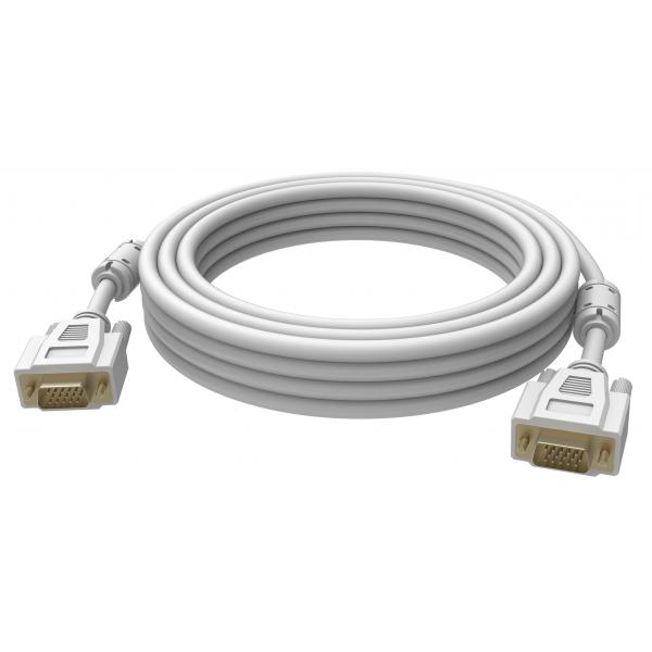 Vision Professional InstallatioN-Grade Vga Patch Cable - Gold Plated Connectors - Ferrite Cores Both Ends - Vga (m) To Vga (m) - Outer Diameter 8.0 M