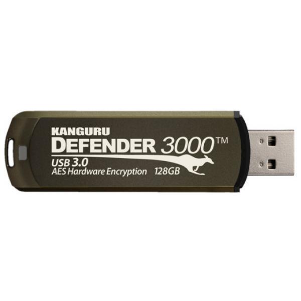Kanguru Defender 3000 unità flash USB 64 GB USB tipo A 3.2 Gen 1 (3.1 Gen 1) Marrone
