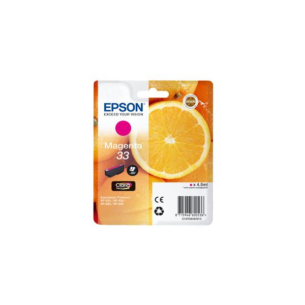 Epson C13T33434010 cartuccia d'inchiostro 1 pz Originale Magenta