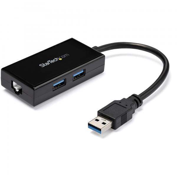 Startech USB31000S2H ADATTATORE USB 3.0 A GBE / HUB