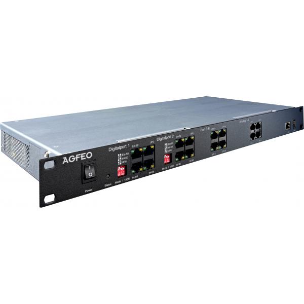 AGFEO ES 628 IT server di comunicazione IP Nero (ES 628 IT - IN)