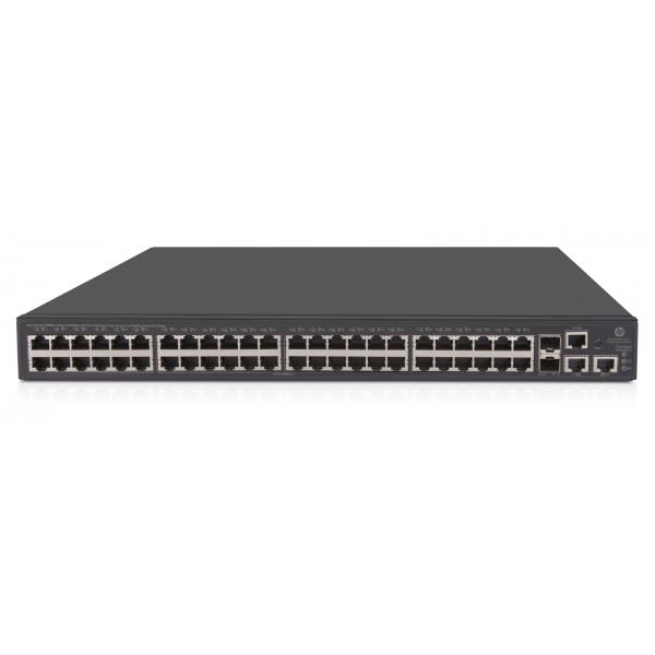 HPE OfficeConnect 1950 48G 2SFP+ 2XGT PoE+ Gestito L3 Gigabit Ethernet [10/100/1000] Supporto Power over Ethernet [PoE] 1U Grigio (1950-48G-2SFP+-2XGT-PoE+ Switch)