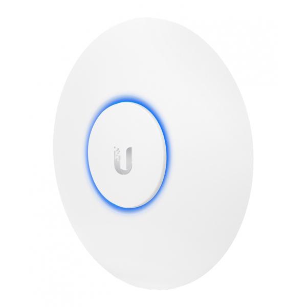 Ubiquiti UAP-AC-PRO punto accesso WLAN 1300 Mbit/s Bianco Supporto Power over Ethernet [PoE] (UAP-AC-PRO - Indoor/Outdoor 2.4GHz/5GHz 802.11 a/b/g/n/ac 2x 10/100/1000 1x USB 2.0)