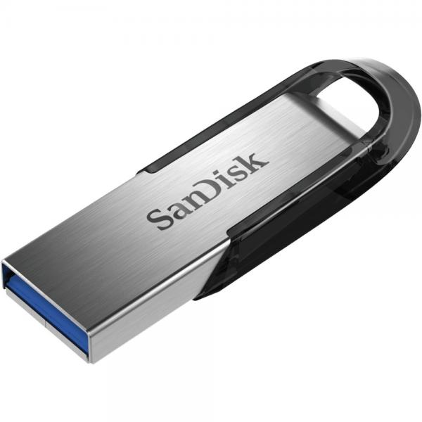 Sandisk CHIAVETTA USB SANDISK ULTRA FLAIR 3.0 64GB FUNZIONE PROTEZIONE DATI COLORE SILVER