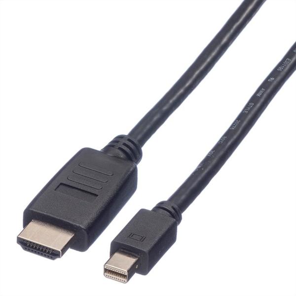 Cavo Mini Dp-hdmi 2k 2mt M/m 1920x1080 / 1920x1200 @60hz