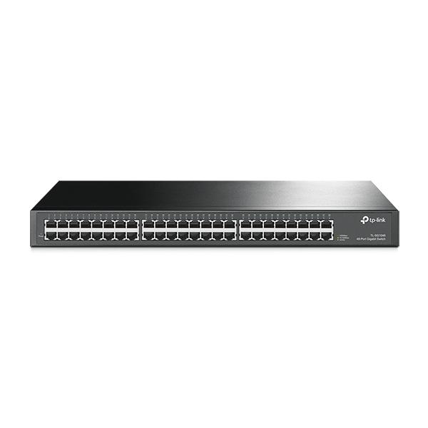 TP-LINK TL-SG1048 Non gestito Gigabit Ethernet (10/100/1000) Nero 1U