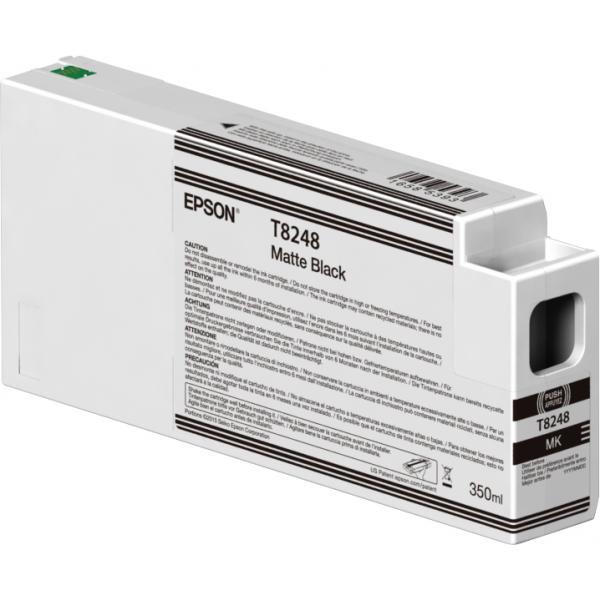 Epson Singlepack Matte Black T824800 UltraChrome HDX/HD 350ml