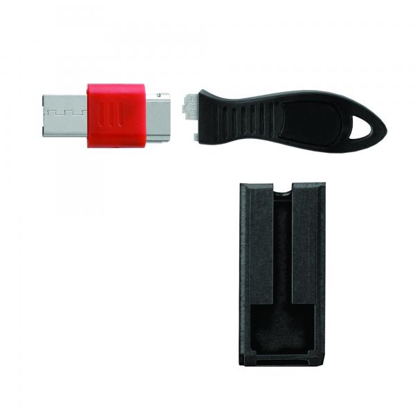 Kensington Lucchetto per porta USB con custodia di sicurezza (USB LOCK W CABLE GUARD SQUARE)