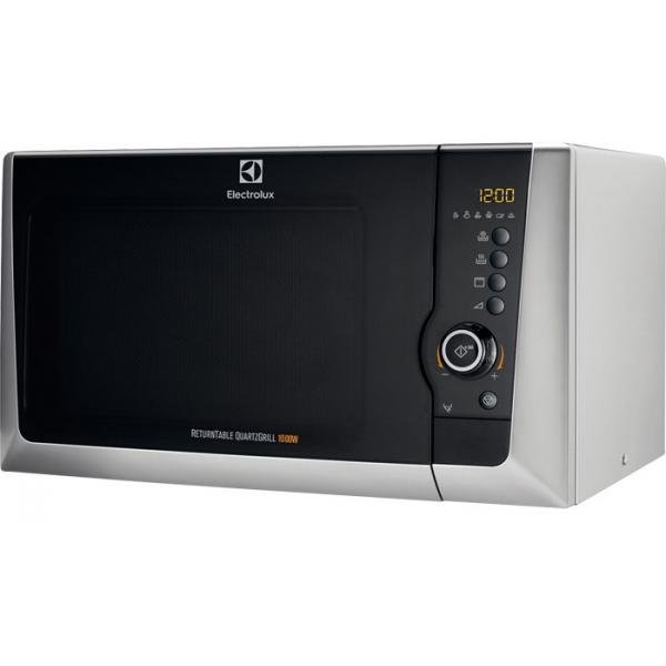 Electrolux MQ927GNE - Forno a Microonde da Incasso, 25 lt, Nero, Grill, 900  W
