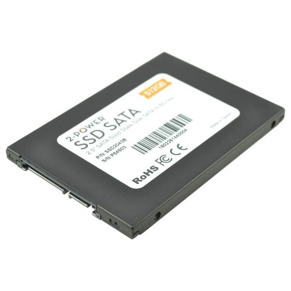 2-Power SSD2043B drives allo stato solido 2.5 512 GB Serial ATA III (512GB SSD 2.5 SATA 6Gbps 7mm)