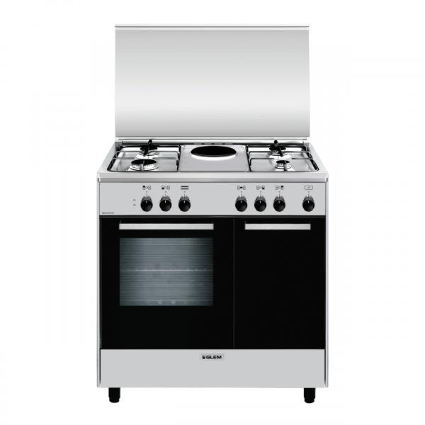 Glem GasCUCINA 80x50 4F+1PE F/ELE >A< PORTAB.8052745124161