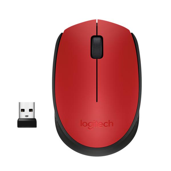 LOGITECH MOUSE WIRELESS M171 RED