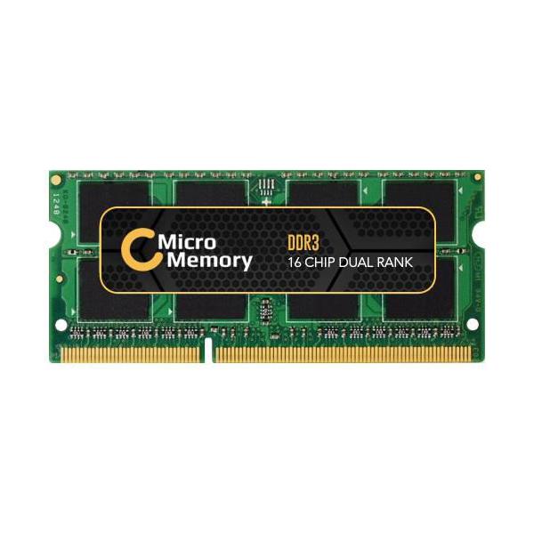 CoreParts P000543130-MM memoria 4 GB 1 x 4 GB DDR3 1333 MHz (4GB Memory Module for Toshiba - 1333MHz DDR3 MAJOR - SO-DIMM - Warranty: 120M)
