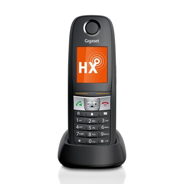 Gigaset E630HX DECT telephone handset Identificatore di chiamata Nero