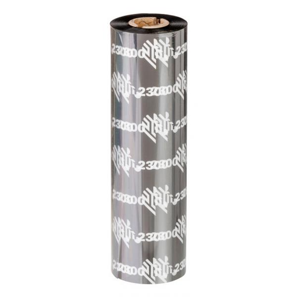 Zebra 2300 Wax nastro termico 450 m Nero (RIBBON 2300 WAX 131MM - 450 METERS C-25MM BOX OF 12)