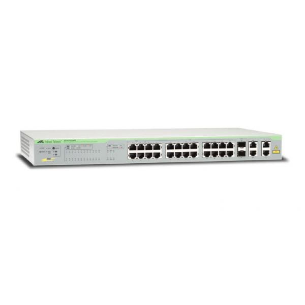 Allied Telesis AT-FS750/28PS-50 Gestito Fast Ethernet (10/100) Grigio 1U Supporto Power over Ethernet (PoE)
