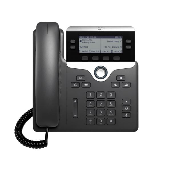 Cisco IP Phone 7821 - Telefono VoIP - SIP, SRTP - 2 righe