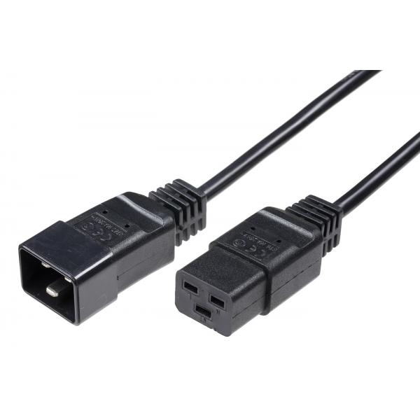Power Cord C19 - C20 16A 3m