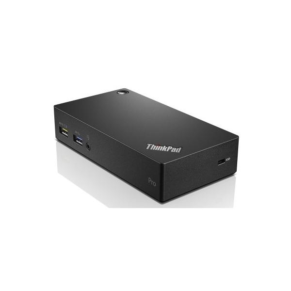 Lenovo ThinkPad USB 3.0 Pro Dock EU Cablato USB 3.2 Gen 1 (3.1 Gen 1) Type-A Nero