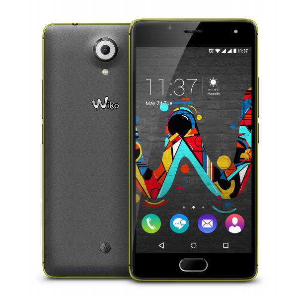 Wiko U Feel 12,7 cm [5] Doppia SIM Android 6.0 4G Micro-USB 3 GB 16 GB 2500 mAh Nero, Lime (WIKO U FEEL LIME 5IN - QUADCORE 1.3 13MP 16GB.IN)