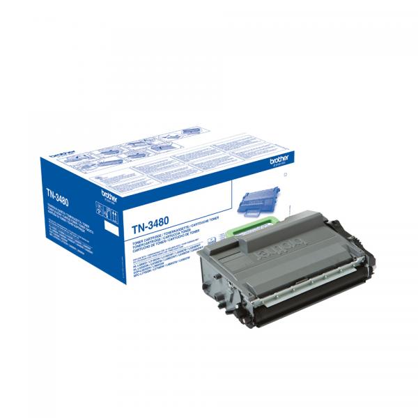 TONER BROTHER TN3480 NERO PER HL L5000D 8.000PG - miniatura prodotto