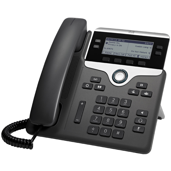 Cisco IP Phone 7841 - With Multiplatform Phone Firmware - telefono VoIP - SIP - 4 linee - Compatibile TAA