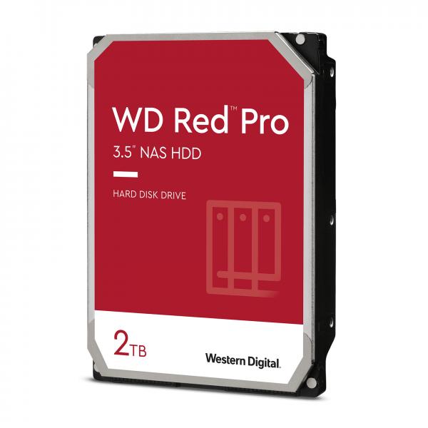 2TB RED PRO 64MB CMR 3.5IN SATA 6GB/S 7200RPM