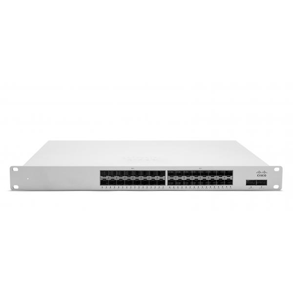 Cisco Meraki Cloud Managed Ethernet Aggregation Switch MS425-32 - Switch - gestito - 24 x 10 Gigabit SFP+ + 2 x 40 Gigabit QSFP+ (uplink) - flusso d'aria da anteriore a posteriore - montabile su rack