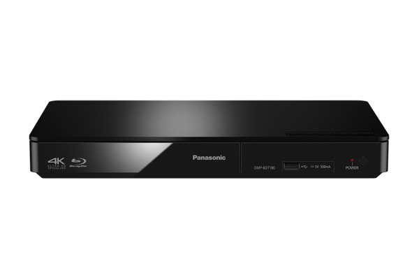 PANASONIC DMP-BDT180EF - Lettore Blu-ray 3D Full HD - 4K Upscaling - 4K JPEG - Porta USB - DLNA - Applicazioni Web e VOD