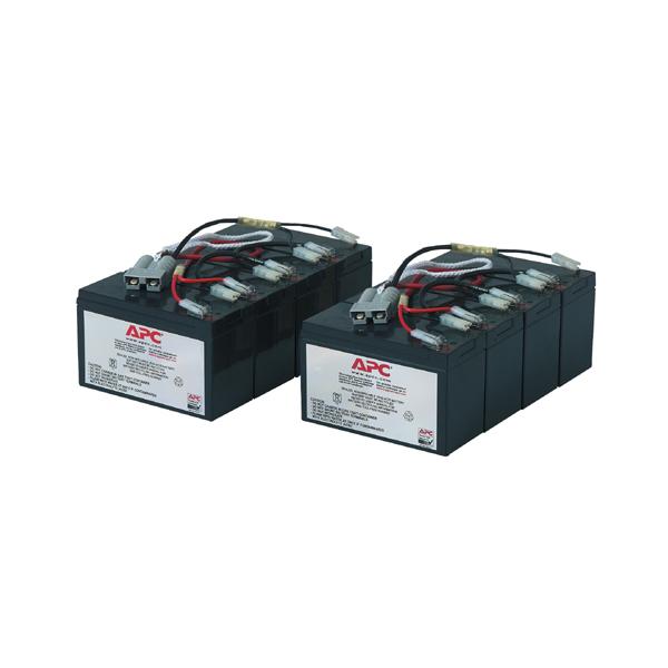 APC RBC12 batteria UPS Acido piombo [VRLA] (APC REPLACEABLE BATTERY CART.)