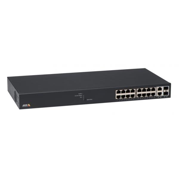 Axis T8516 PoE+ Gestito Gigabit Ethernet (10/100/1000) Nero Supporto Power over Ethernet (PoE)