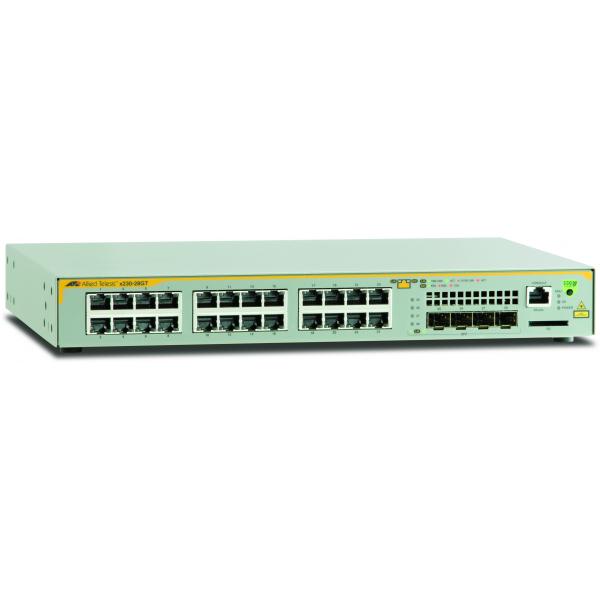 Allied Telesis AT-x230-28GT-50 Gestito L3 Gigabit Ethernet (10/100/1000) Grigio 1U