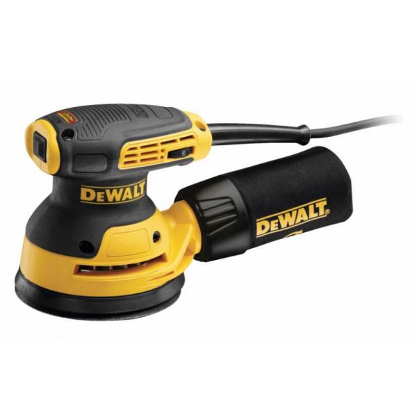 Dewalt Dwe6423-Qs Levigatrice Elettrica Levigatrice Orbitale Nero, Giallo