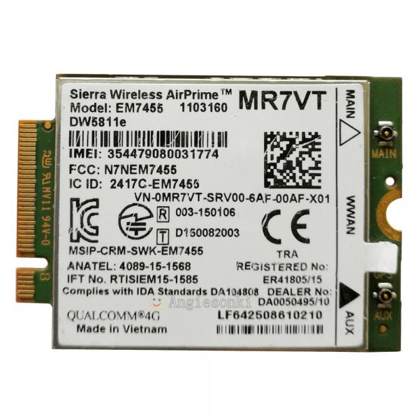 WWAN CARD 4G LAT. E5270/E5570 - n Storage WWAN Card 4G Lat. - E5270/E5570 M.2 Card DW5811E LTE/HSPA+, WLAN card, DELL, Latitude E5250/E7250 - Warranty: 12M