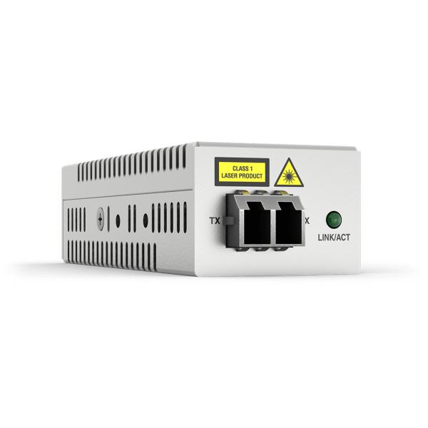 Allied Telesis AT-DMC1000/LC-30 convertitore multimediale di rete 1000 Mbit/s 850 nm ModalitÃ  multipla Grigio (Allied Telesis AT DMC1000/LC - Fibre media converter - 1GbE - 1000Base-SX, 1000Base-T - RJ-45 / LC multi-mode - up to 500 m - 850 nm)