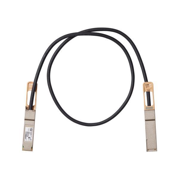 Cisco Copper Cable - Cavo applicazione diretta 100GBase - QSFP (M) a QSFP (M) - 3 m - passivo - per Mellanox ConnectX-5 Ex EN, Nexus 93108TC-EX, 93180YC-FX, 9336C-FX2