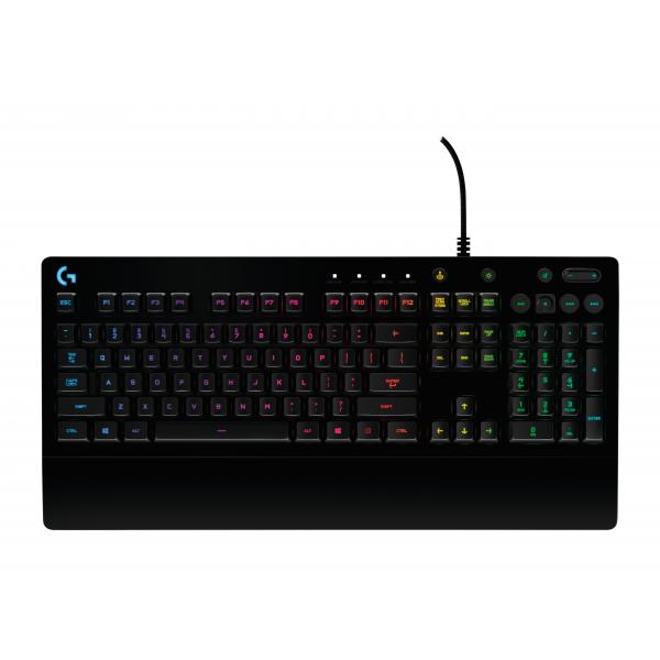 Logitech G G213 Prodigy tastiera Gaming USB QWERTZ Tedesco Nero