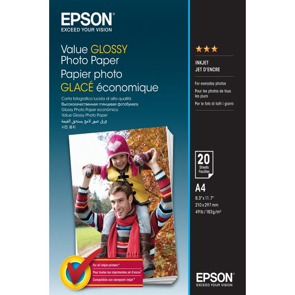 EPSON CARTA FOTOG. GLOSSY A4