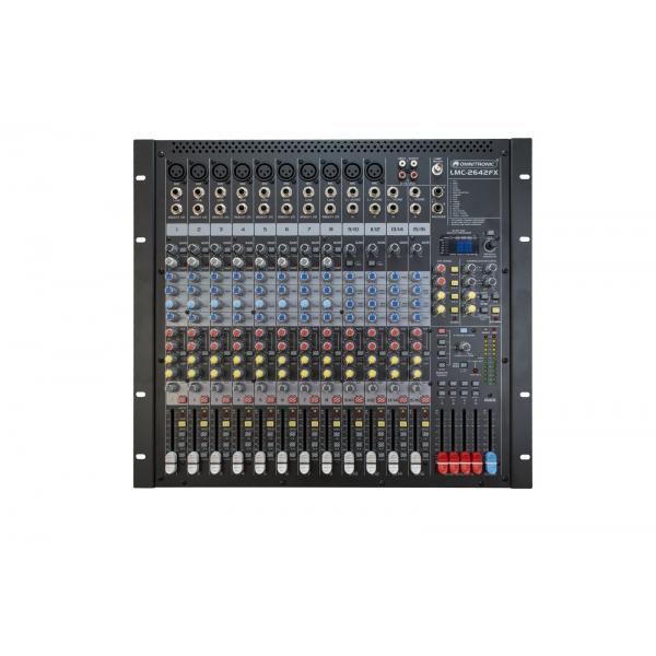Omnitronic 10040285 mixer audio 20 - 20000 Hz Nero