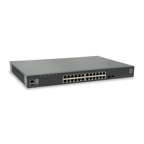LevelOne GTL-2891 Gestito L3 Gigabit Ethernet (10/100/1000) Grigio