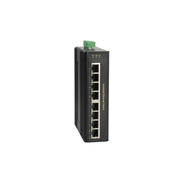 LevelOne IGP-0802 Non gestito Gigabit Ethernet (10/100/1000) Nero Supporto Power over Ethernet (PoE)