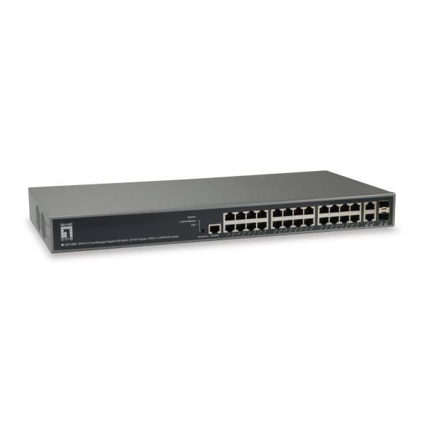 LevelOne GEP-2682 Gestito L3 Gigabit Ethernet (10/100/1000) Supporto Power over Ethernet (PoE)