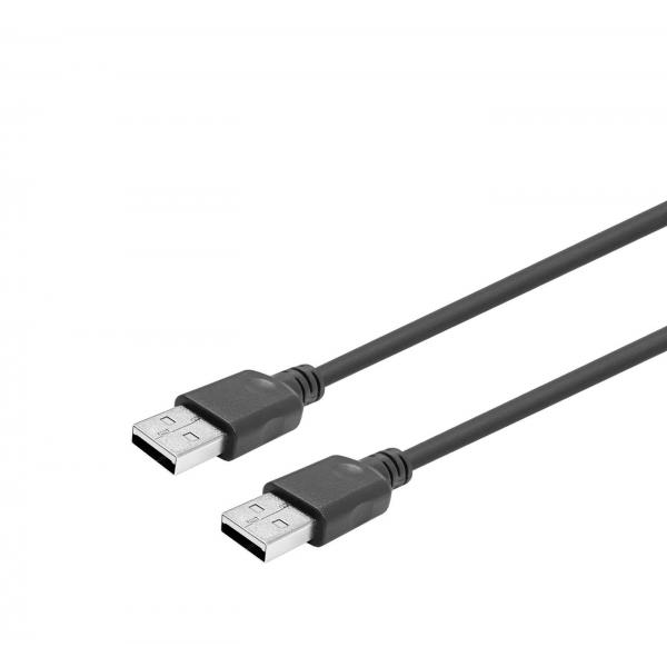 Vivolink PROUSBAA15 cavo USB 15 m USB 2.0 USB A Nero, Trasparente (USB 2.0 ACTIVE CABLE A MALE - - A MALE . - Warranty: 144M)