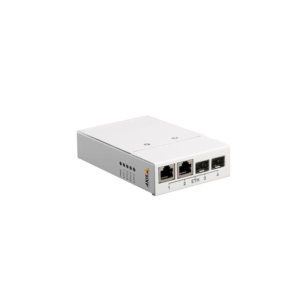 Axis 5901-261 convertitore multimediale di rete Interno 100 Mbit/s Bianco (AXIS T8606 MEDIA CONV SWITCH - 24VDC)